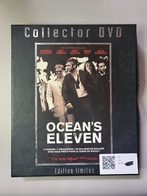 Ocean's Eleven Collector DVD Box mit Soundtrack Poster und Fotos