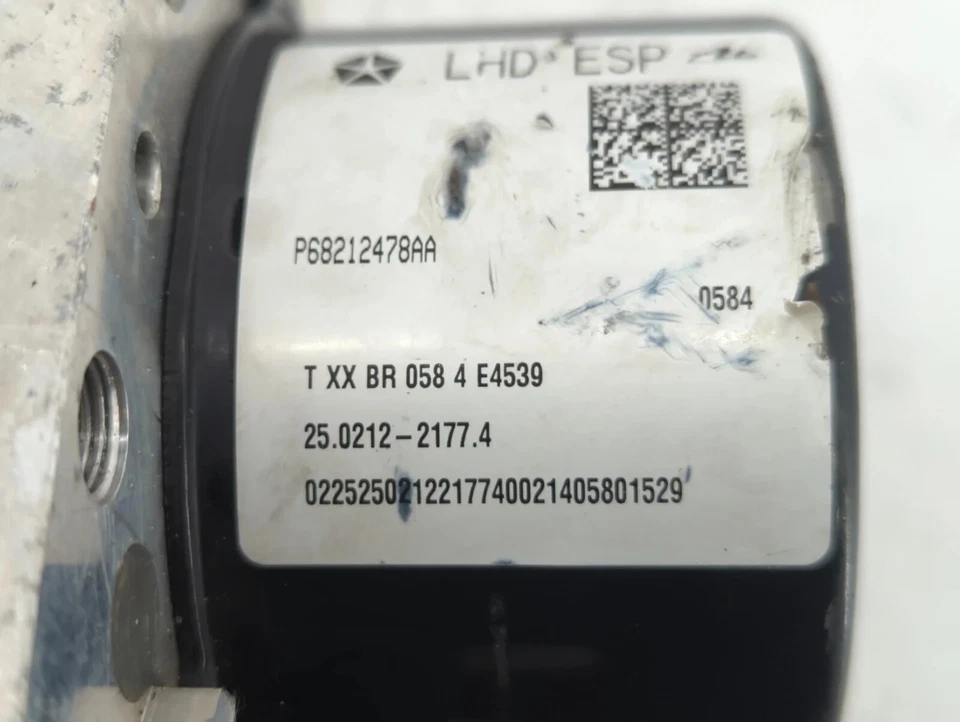 2014-2017 Jeep Compass Patriot ABS Anti-Lock Brake Pump Control Module Assembly Foto 4 de 4