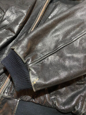 Vintage Levi Strauss Leather jacket Size Small Down Lined Vintage Levi Strauss Leather jacket Size Small Down Lined