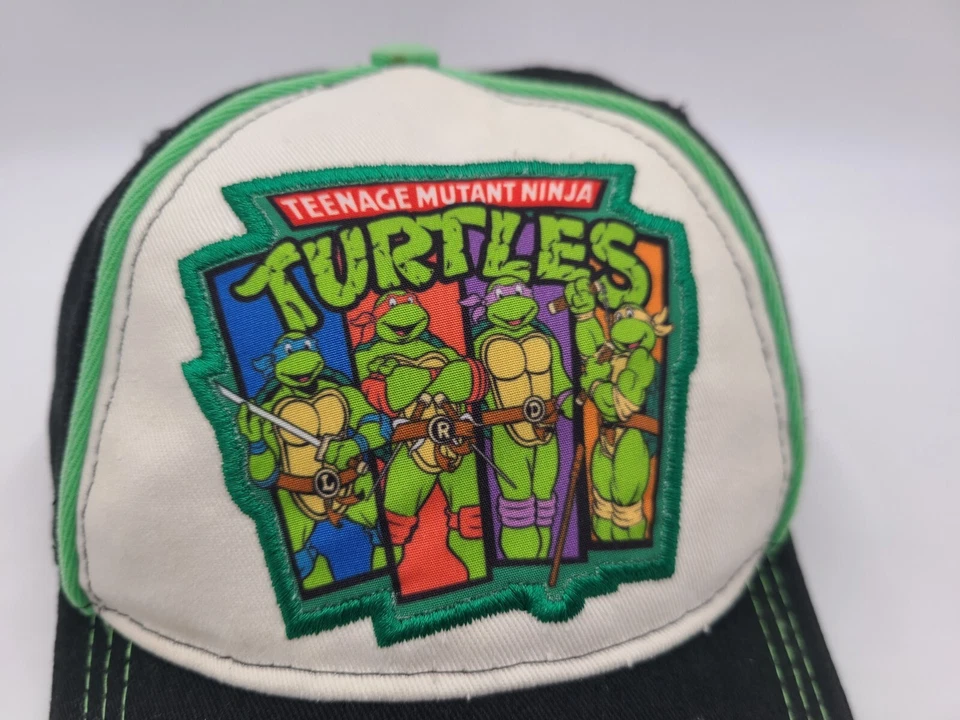 Jóvenes Adolescentes Mutantes Tortugas Ninja TMNT Nickelodeon Gorra Ajustable Niño Niña Foto 4 de 4