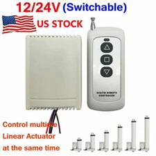 Wireless Remote Control for Linear Actuator Forward Reverse 12V 24V Switchable