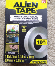 Alien Tape Double Sided Multipurpose Adhesive Grip Mounting Tape - 10' roll h4