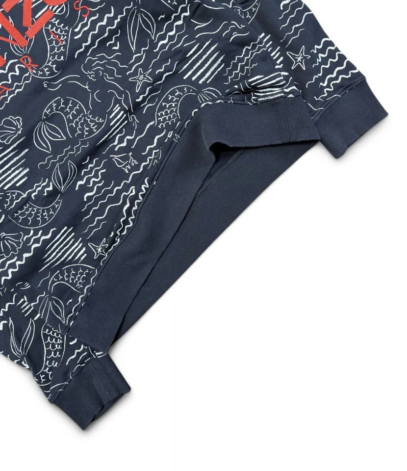 KENZO MERMAID All Over Print Sweatshirt - Imagen 4 de 4