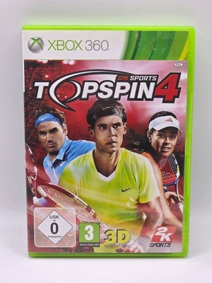 2K Sports Topspin 4 Microsoft XBOX 360 Spiel