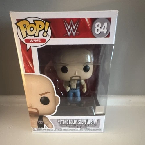 Funko Pop! Vinyl Stone Cold Steve Austin #84 WWE Figure Multicolor Standard