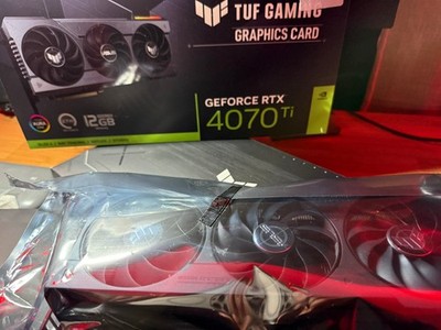 ASUS TUF NVIDIA GeForce RTX 4070 Ti 12GB GDDR6X Gaming Graphics Card