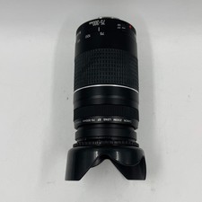 Canon EF 75-300mm f/4-5.6 III Zoom Lens Black