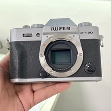 Fujifilm X-T20 Silver 24.3MP Mirrorless Digital Camera Body Only - 90 new