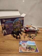Schleich Horse Club 42437 Pferdebox mit Tori Princess Hund vollständig Konvolut