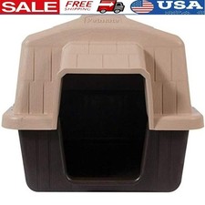 Durable All Weather Outdoor Dog House Easy Assembly Pet Shelter Small Dogs New