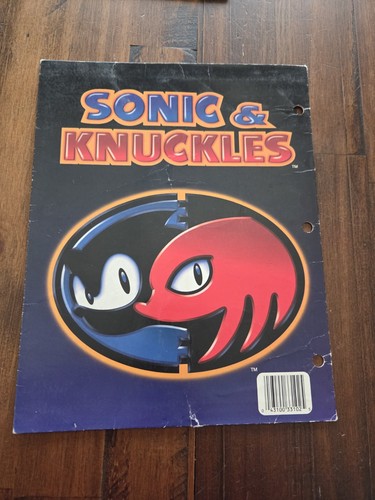Sonic And Knuckles Trapper Keeper Folder 1995 - Picture 4 of 4