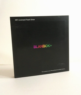 BLANBOK+ MFi Certified 128GB Photo Stick iPhone Flash Drive USB Memory Stick