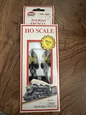 Model Power Railroad Signal Ho Scale 2 Way Prewired Switch New