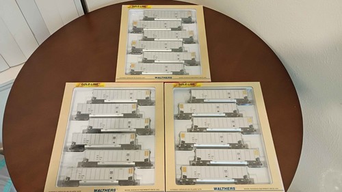 3x Walthers Gold HO Bethgons Hoppers Union Pacific (paquete de 6) 932-40401 | Condition: New