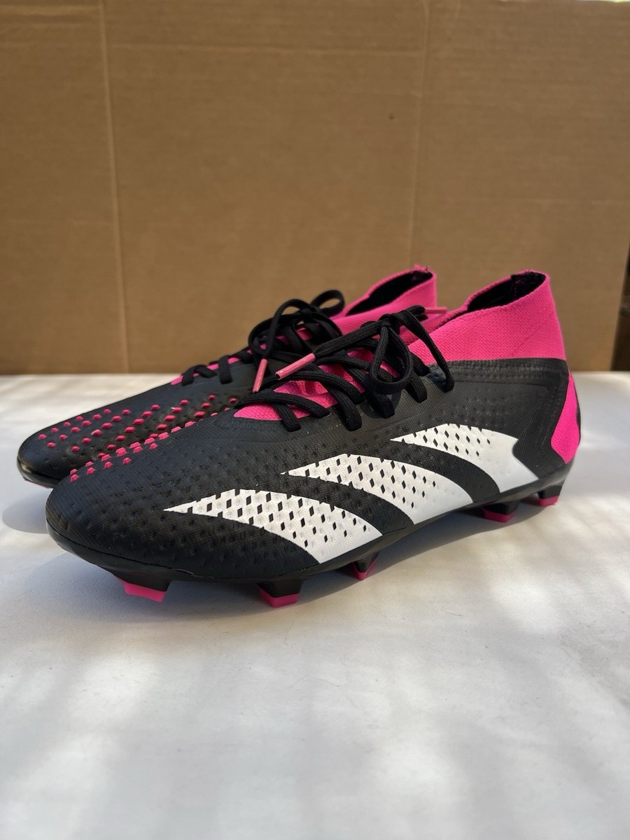 NEW Adidas Predator Accuracy.2 FG Soccer Cleats GW4586 Size 7 Pink Black s-l400.jpg main image 4