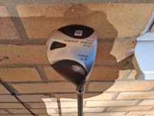 Rare WILSON DEEP RED II THREE RH 3 Wood Regular Flex