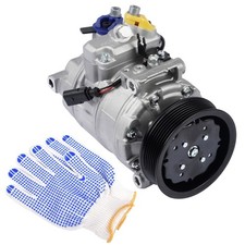Klimakompressor Klimaanlage für Audi Q7 VW Phaeton Touareg 3.0L 6.0L 2002-2015