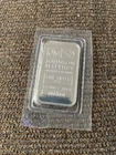 1 Troy oz Silver Bar - Johnson Matthey