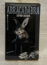 Abracadabra by Stephen Gresham, RARE 1st Printing Zebra Paperback, Vintage 1988