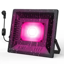 Waterproof Plant Light, 150W Outdoor Grow Lights, Full Spectrum LED Grow Ligh...