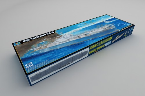 Trumpeter 03711 USS YORKTOWN CV-5 1:200 Kit di modellismo - Imagen 2 de 11