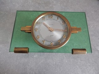Pendulette jaz cramic 1938 CRISTAL VERT EMERAUDE