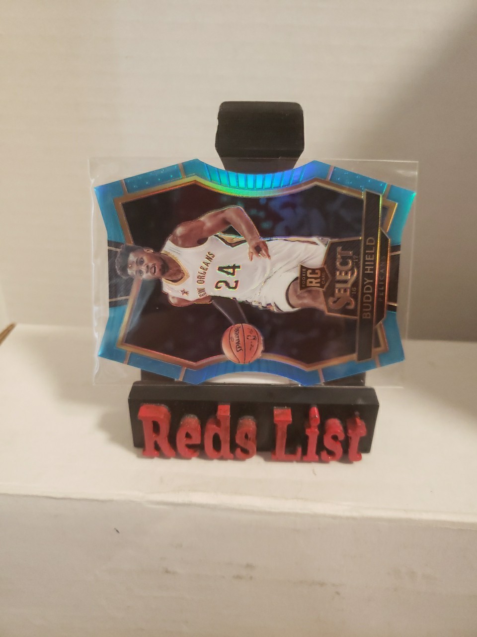 2016-17 Panini Select Light Blue Die-Cut #122 Buddy Hield 86/199 Warriors