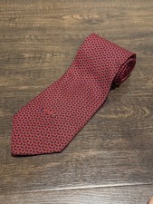 Vintage Republic Industries Inc Corporate Logo Silk Necktie USA Made Advertising