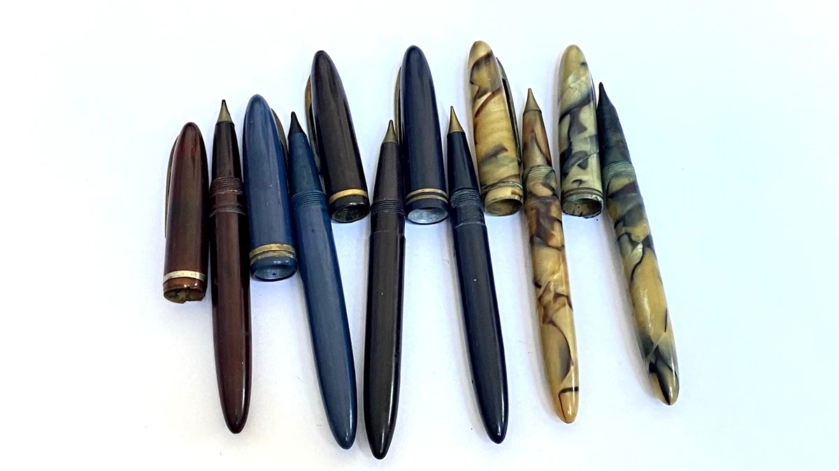 VINTAGE JOB LOT OF JAPANESE BALLPOINT PENS MADE IN JAPAN