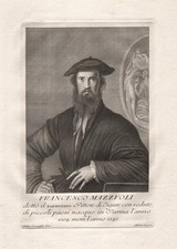 Parmigianino Pittore Incisione 1748