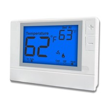Multi Stage Thermostat for Home Cooling and Heating, 2 Heat/2 Cool, Super Cle...