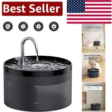 Innovative 2L Cat Drinking Fountain - Quiet Pump & Removable Parts for Easy Care
