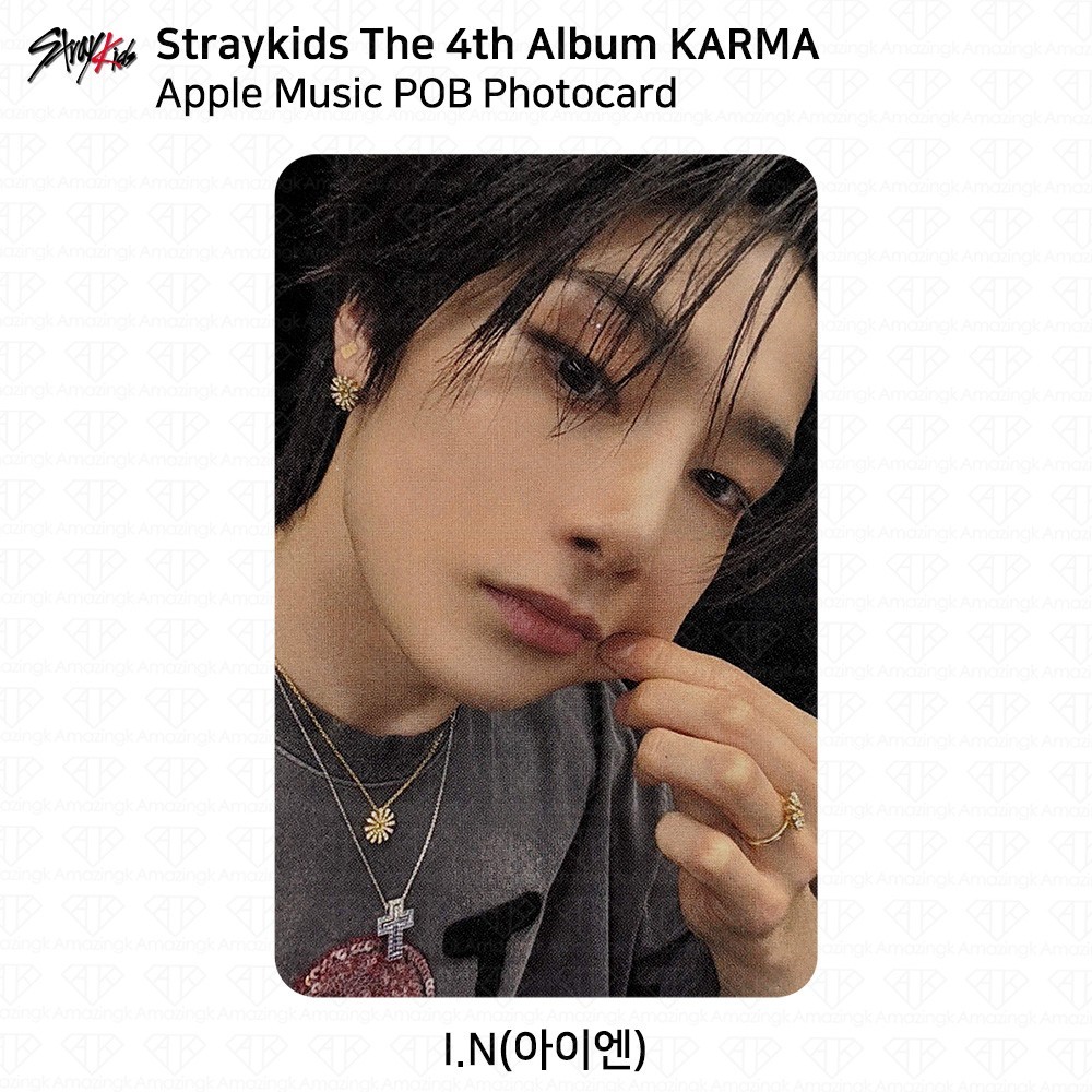Stray Kids The 4th Album Karma Applemusic POB Photocard KPOP K-POP