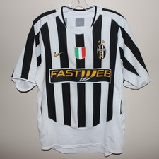vintage Nike JUVENTUS FC 2003-04 home shirt M soccer jersey Scudetto Fastweb