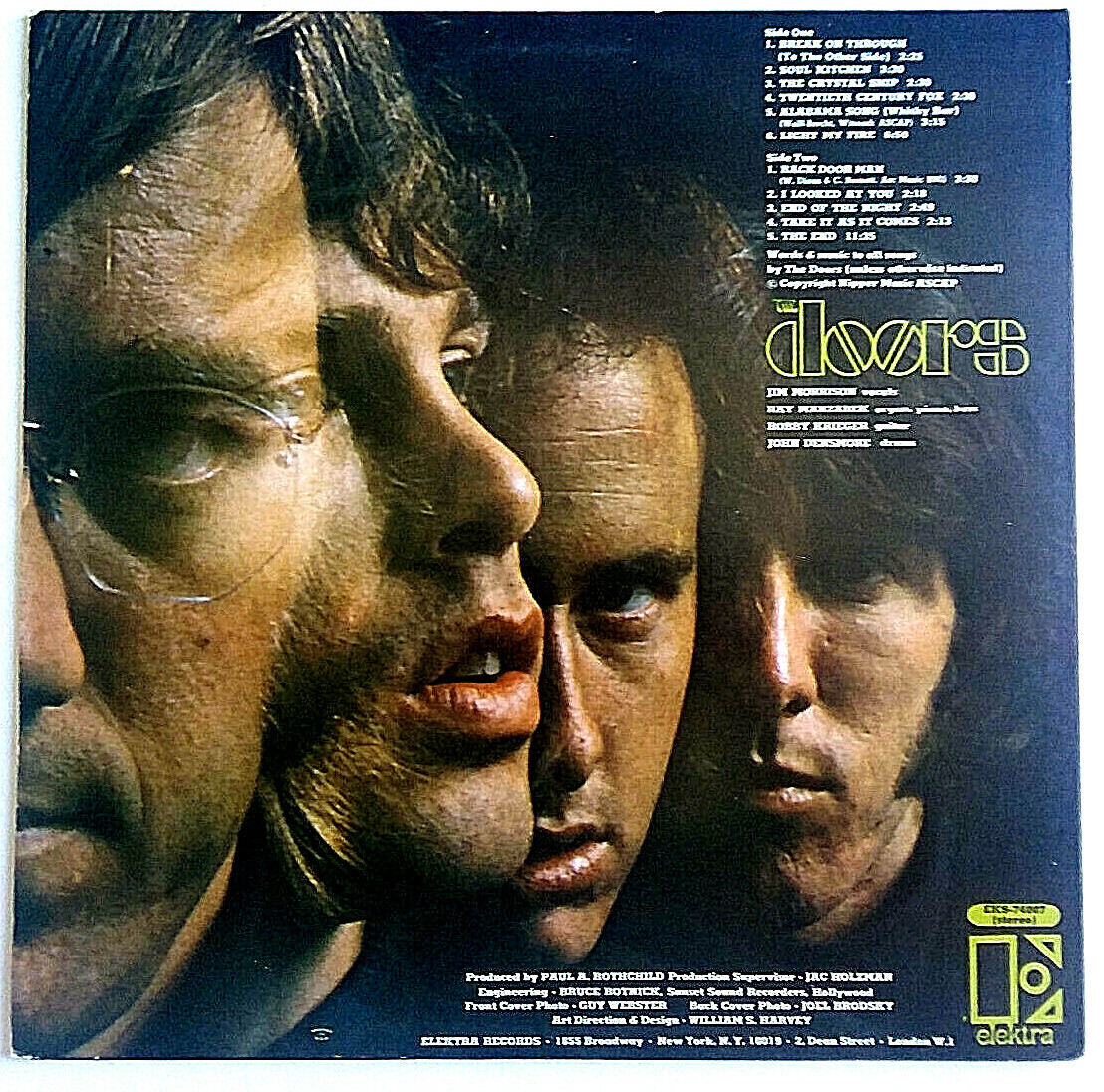 欧LP Doors The Doors 8122797888 Elektra, Rhino Vinyl /00260