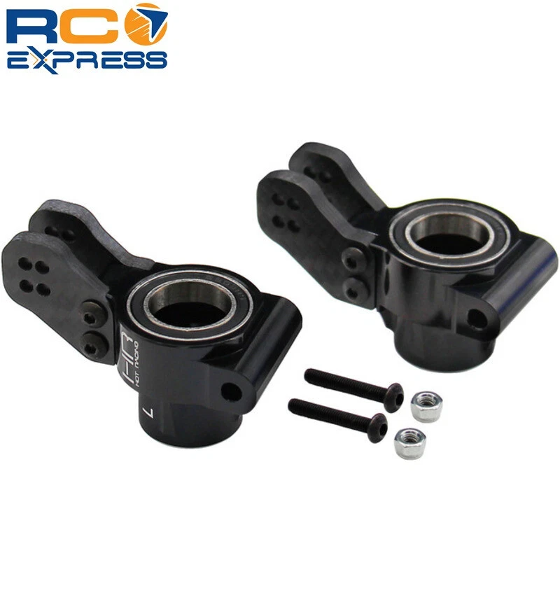 Cubos traseiros de alumínio Hot Racing Arrma Kraton Outcast V6 rolamentos HD AOV22M01 - Imagem 2 de 4