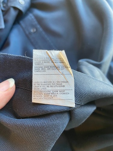 Vintage Mulberry black heavy cotton shirt - XL - Picture 7 of 7