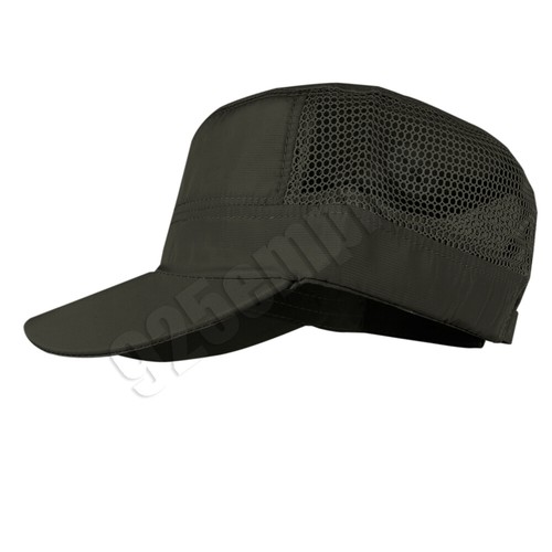 Gorra ligera de malla unisex militar cadete ejército top plano secado rápido - Imagen 27 de 31