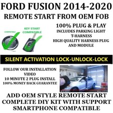 100% PLUG & PLAY REMOTE STARTER KIT FOR 2014-2020 FORD FUSION