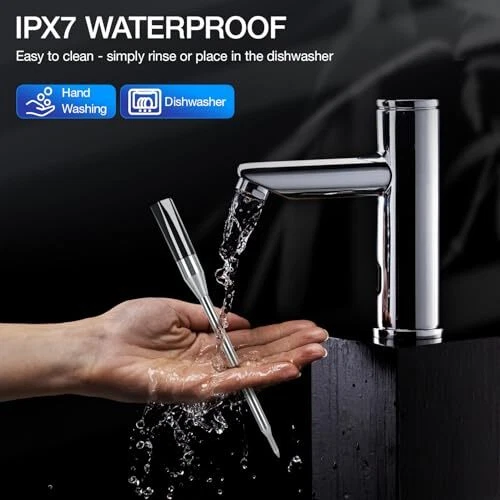 Wireless Meat Thermometer, Bluetooth Meat Thermometer with IPX7 Waterproof