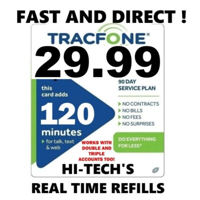 TRACFONE $29 DIRECT 90 DAY REFILL   GET IT TODAY     Most Trusted Sellers!
