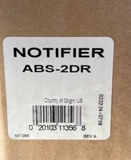 Notifier ABS-2DR - Lot of 2!