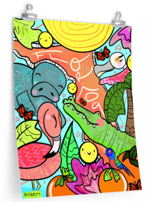 Florida Poster 16x20