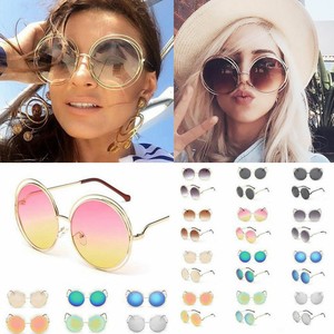 gafas de sol redondas grandes