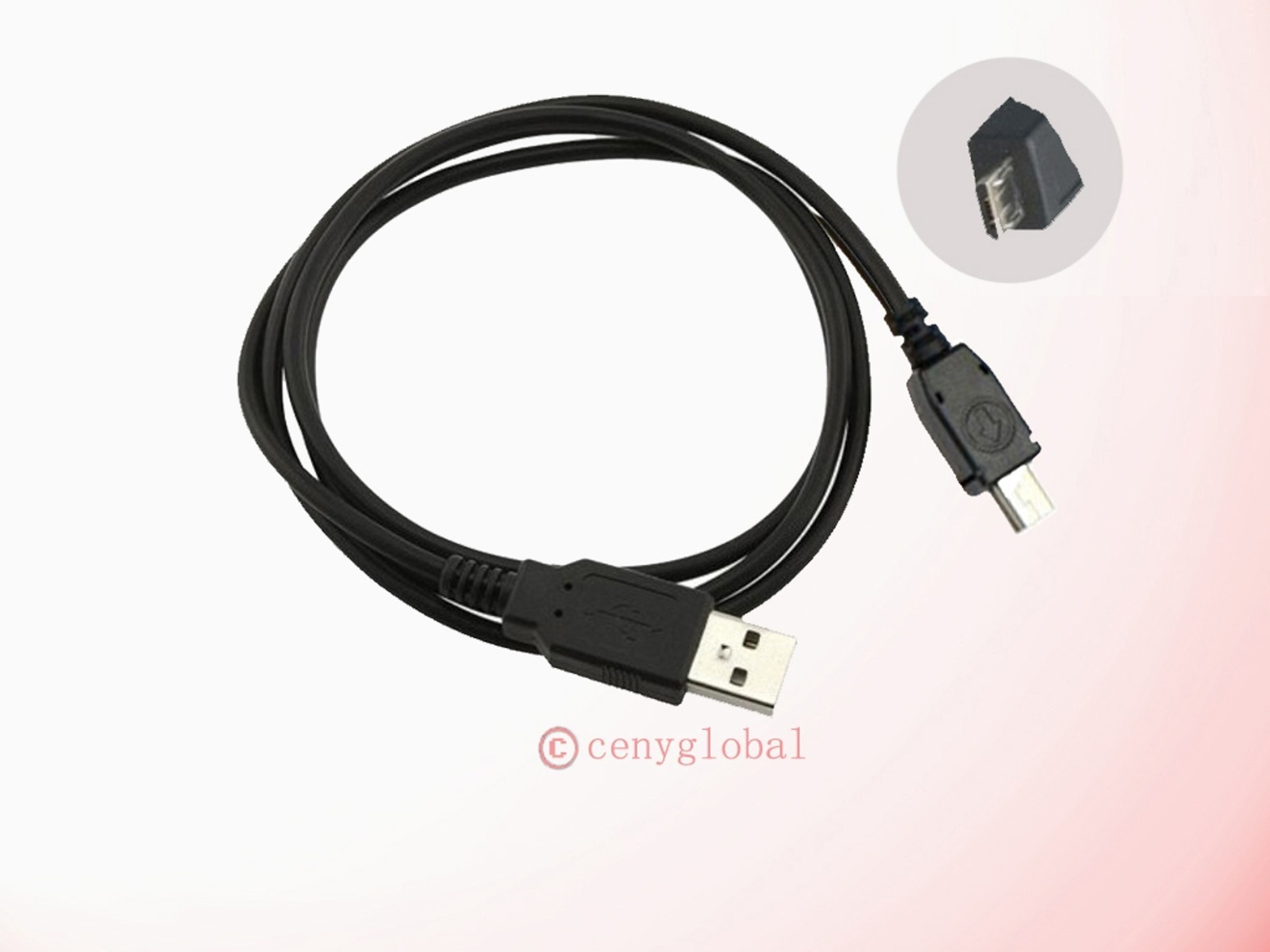 Micro USB Cable Charger Cord For Logitech Ultrathin Keyboard Folio m1, Cover i5