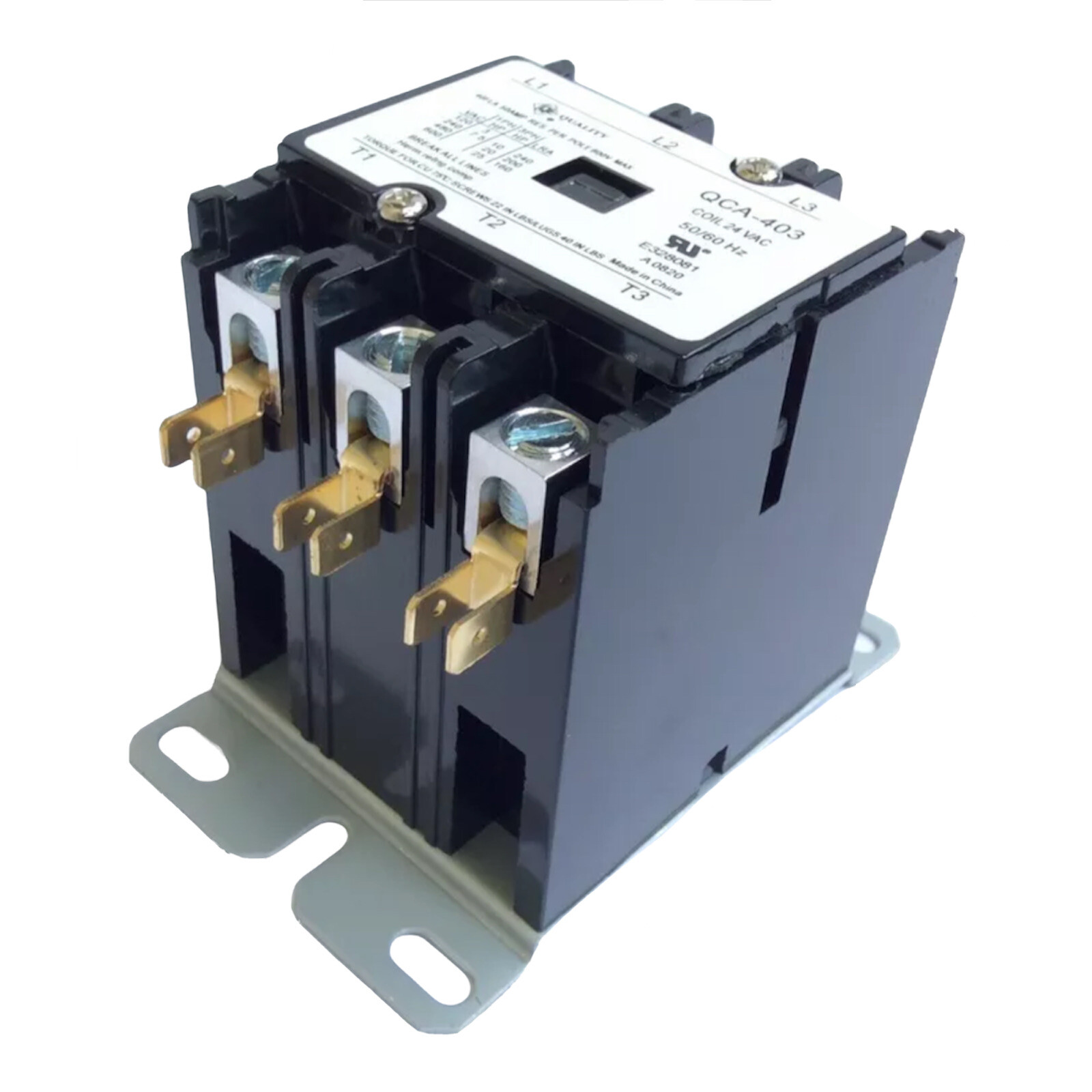DEFINITE PURPOSE CONTACTORS (3 POLES) ,COIL VOL 24- 40AMP. LINE VOLTAGE ...