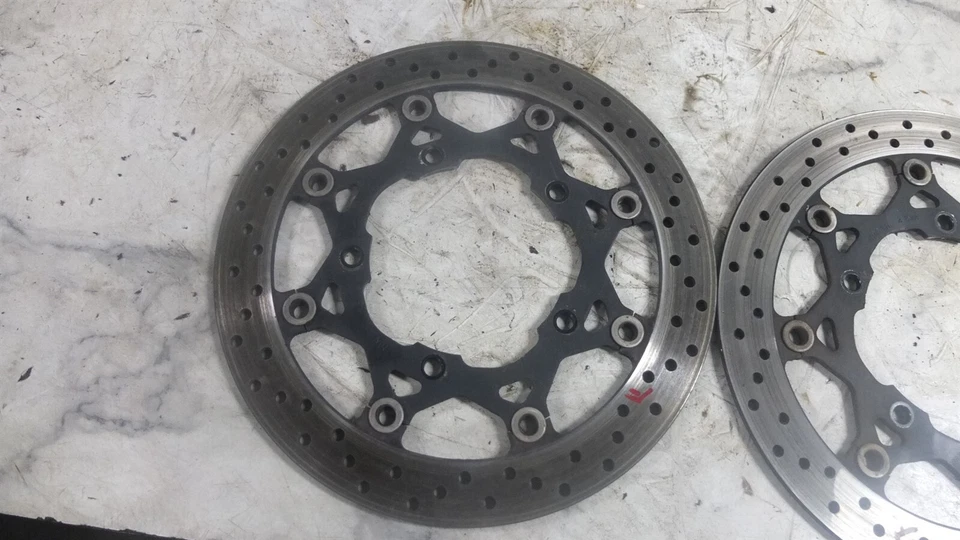 07 rotores de freio dianteiro Suzuki GSF1250 GSF 1250 S Bandit  - Imagem 4 de 4