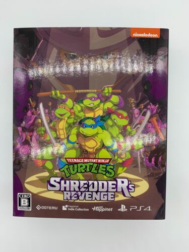 Teenage Mutant Ninja Turtles Shredder's Revenge Edizione Speciale PS4 Giappone - Foto 2 di 16