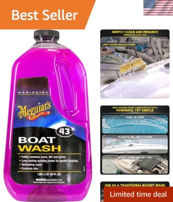 #ad #ad 64 Oz Marine and RV Cleaner Long Lasting Suds Safe for Wax Protection $21.59