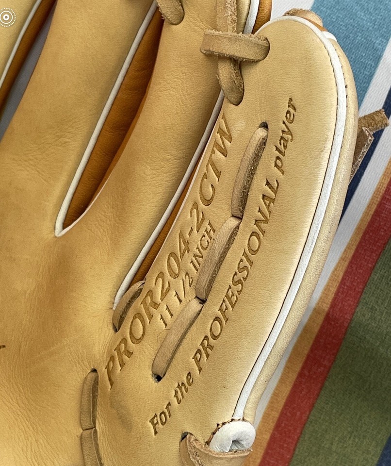 Rawlings Pro 204w-2ht Heart Of Hide Pro stock Glove Never Worn Rare ...